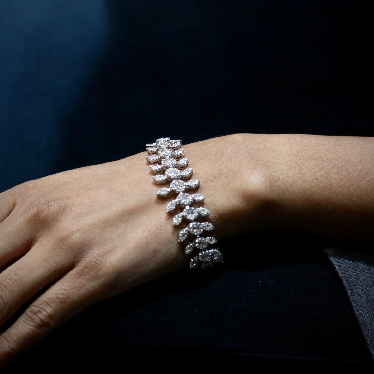 Buy Three String Lab Grown Diamonds Bracelet for Women – Fiona