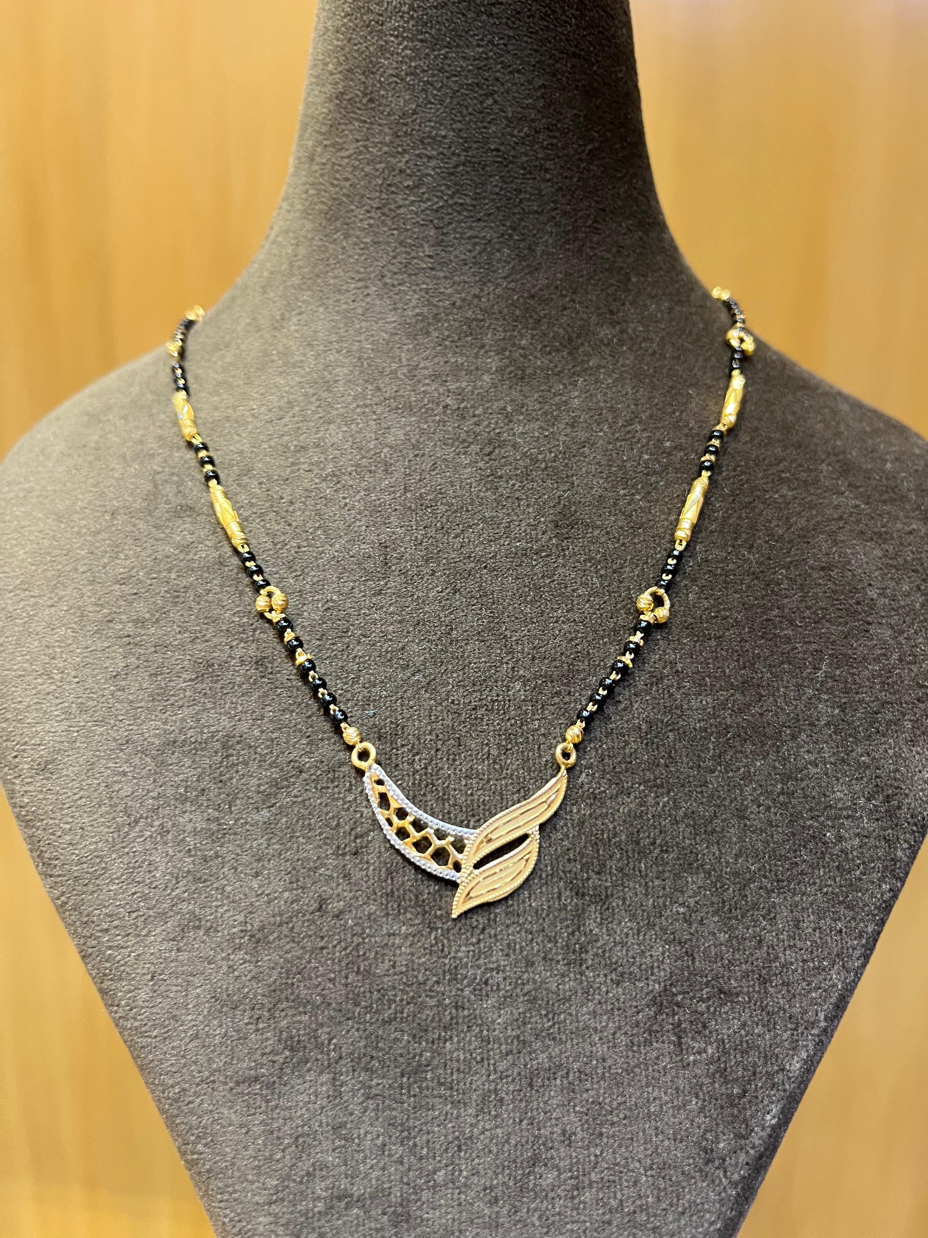 Elowyn Gold Mangalsutra – Graceful & Eco-Conscious