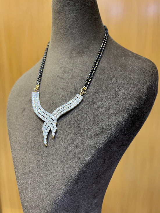 Caelia Moissanite Mangalsutra