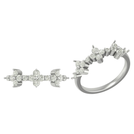 Celeste  lab grown diamond ring design