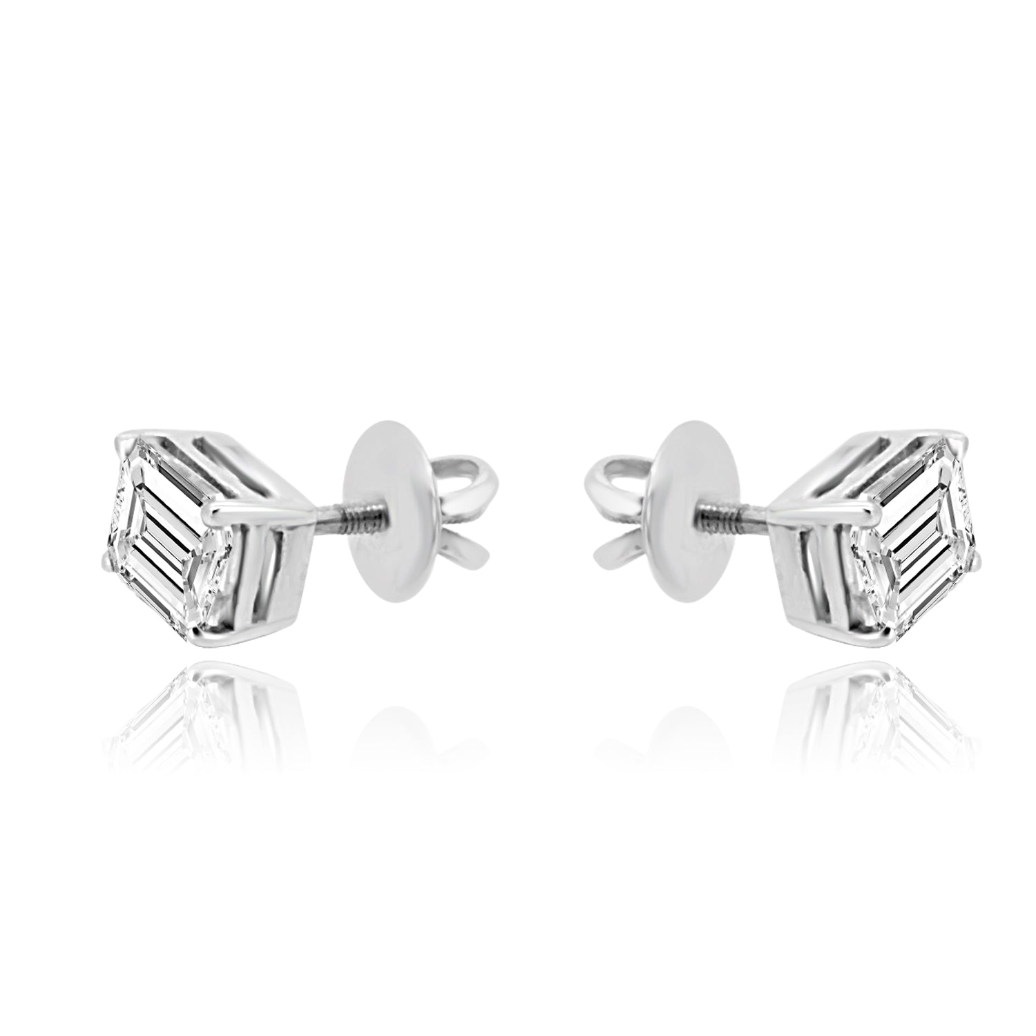 Fancy earrings design Beaify Lab Grown Diamond Earrings Fiona Diamonds