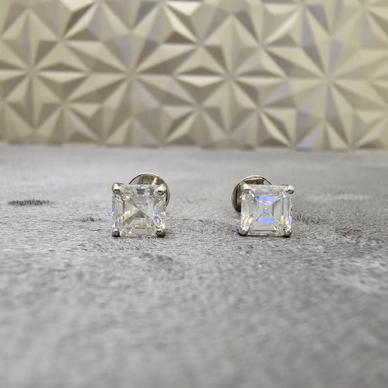 Glimmer Moissanite Earrings - Stunning & Refined