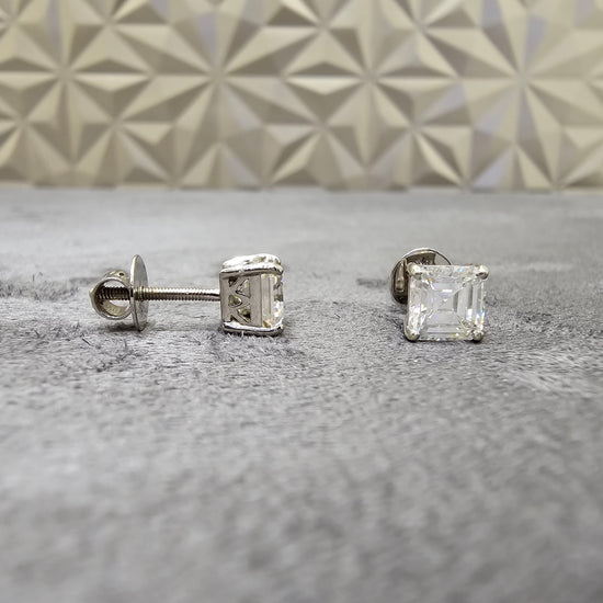 Glimmer Moissanite Earrings - Stunning & Refined