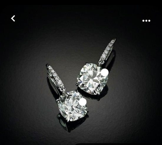 Emmi 3ct Lab Diamond Earring - Fiona Diamonds - Fiona Diamonds