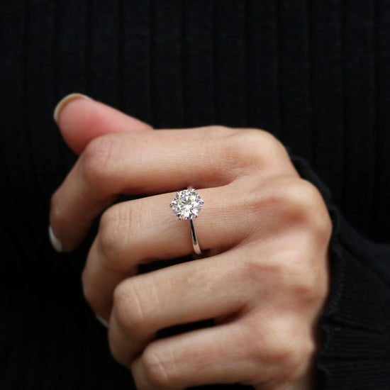 Allure Lab Grown Diamond Ring - Elegant & Sophisticated