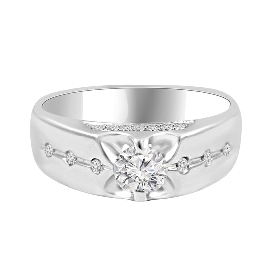 Ryan  Lab Diamond Men Ring - Fiona Diamonds - Fiona Diamonds