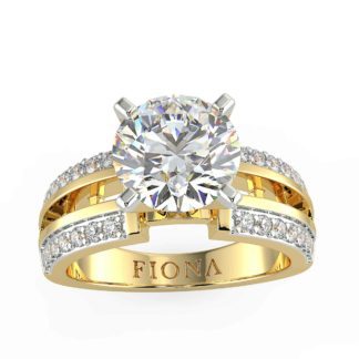 Lyra 4.5ct Lab Diamond Ring - Fiona Diamonds - Fiona Diamonds