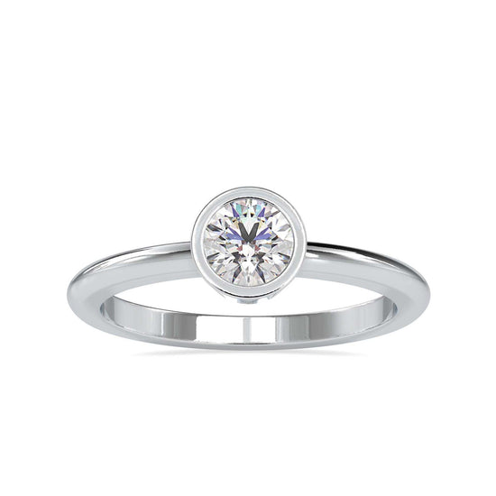 Saki 1ct Lab Diamond Ring - Radiant Brilliance