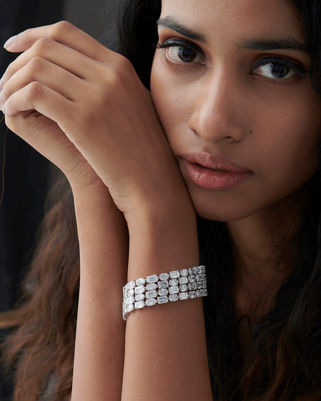 Freya Lab Diamond Bracelet - Fiona Diamonds