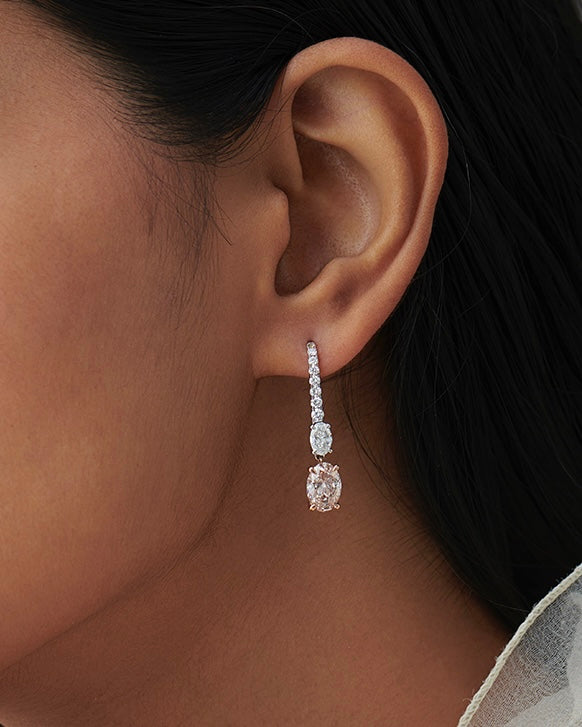 Petra Lab Diamond Earring - Classic Elegance