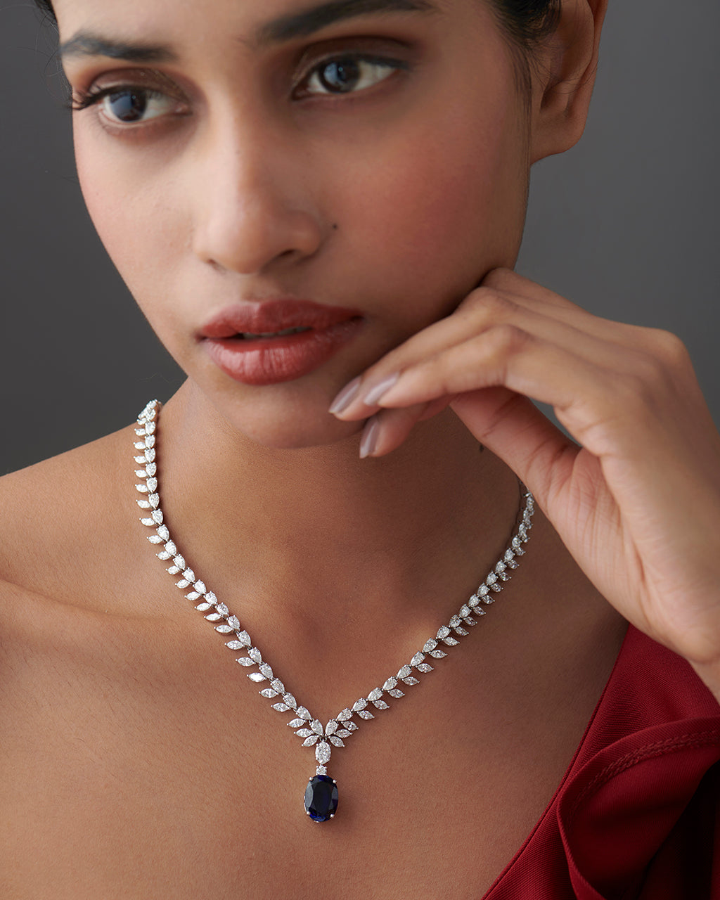 Seraphina Lab Diamond Necklace - Graceful Radiance