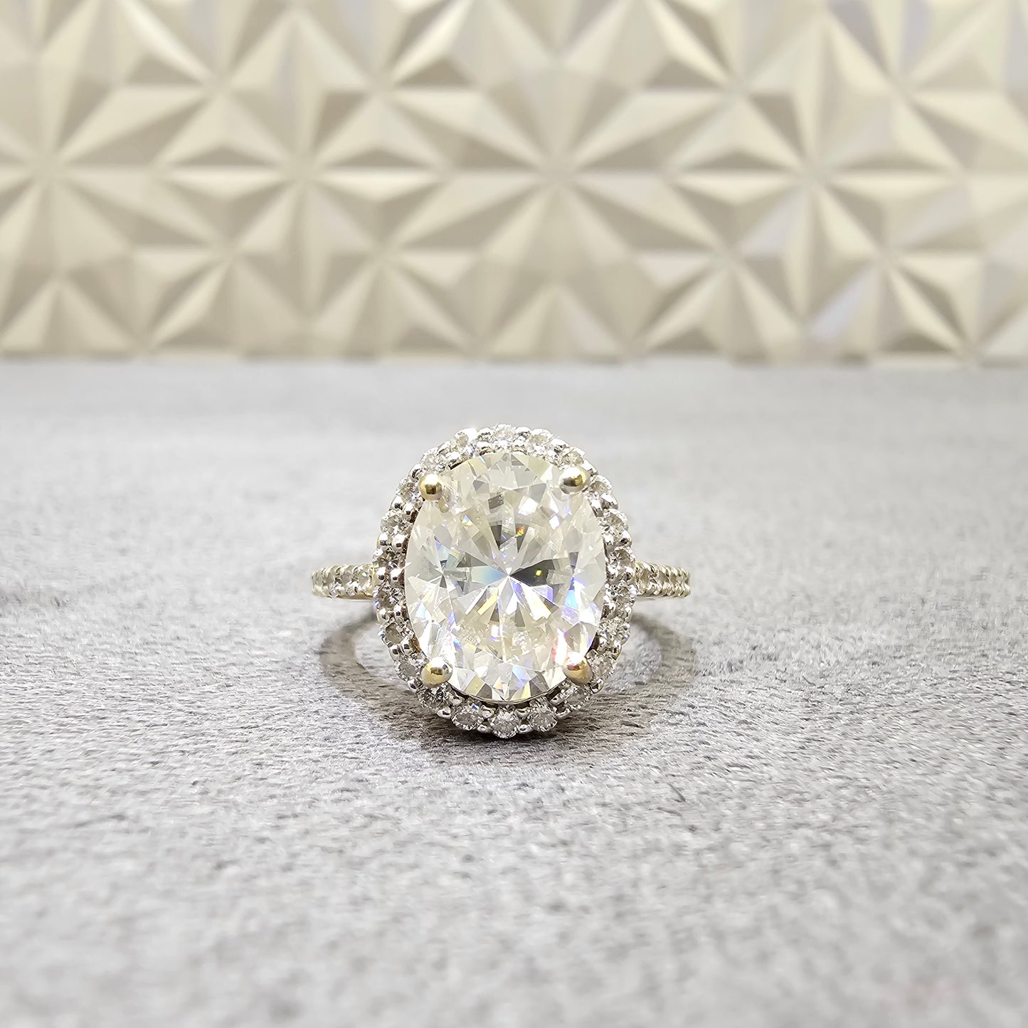 Ethereal Moissanite Ring - Enchanting & Sophisticated