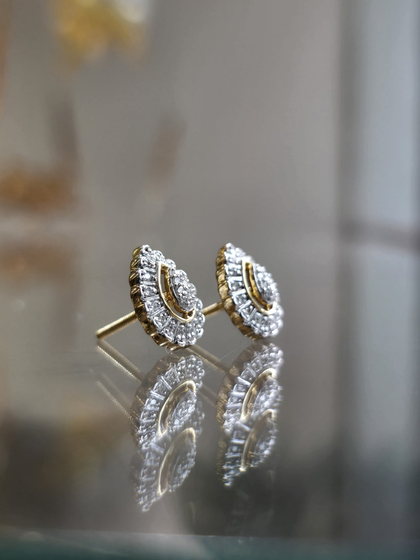 Sabine Lab Diamond Earring - Sophisticated Elegance