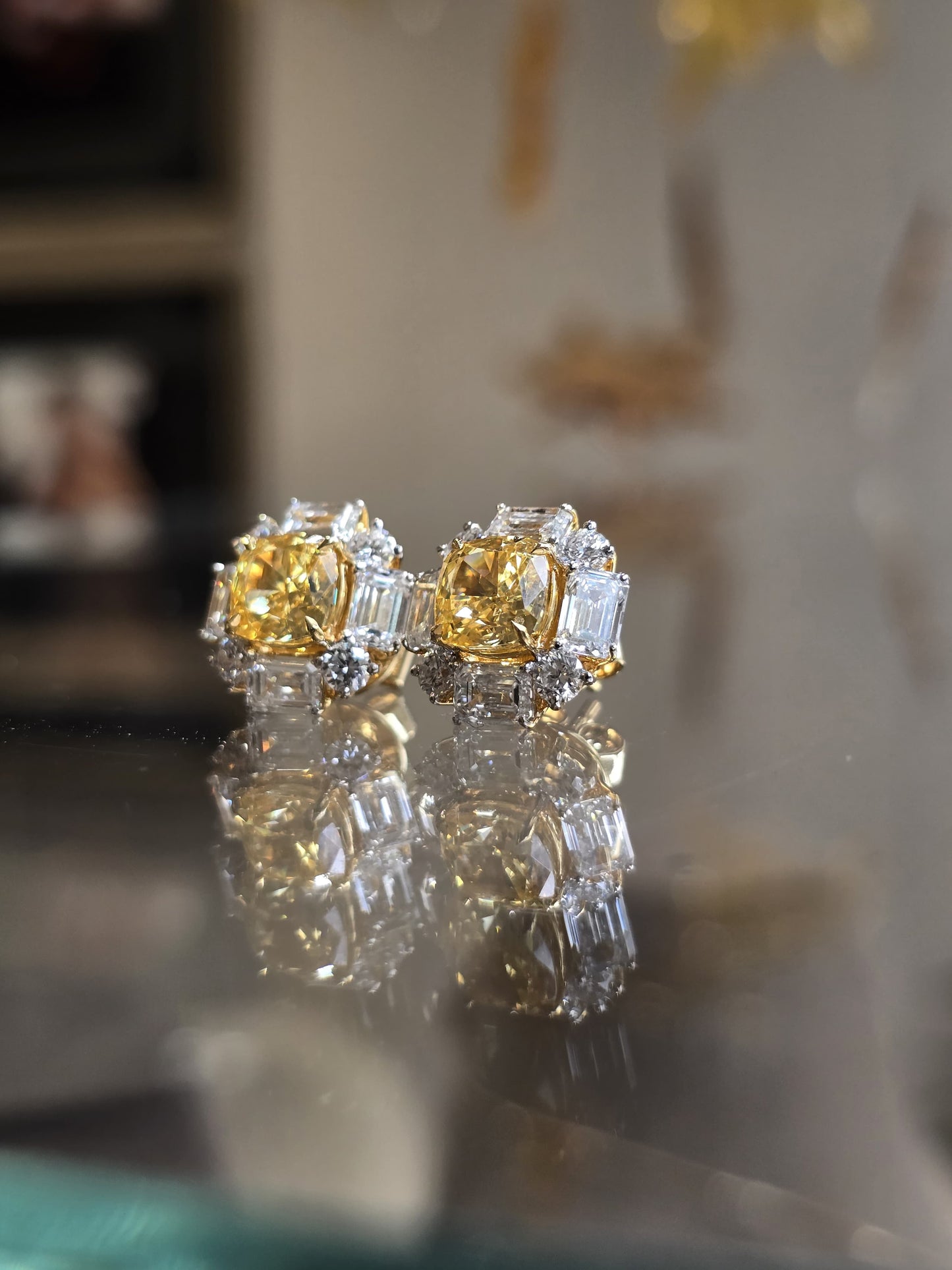 Buy Evangeline Lab Diamond Earring | Fiona Diamonds