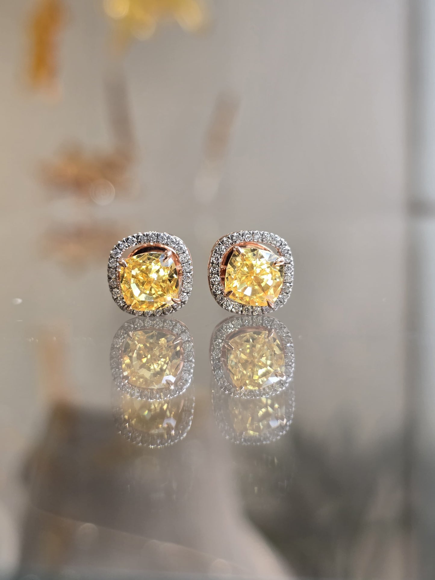 Buy Imogen Lab Diamond Earring | Fiona Diamonds