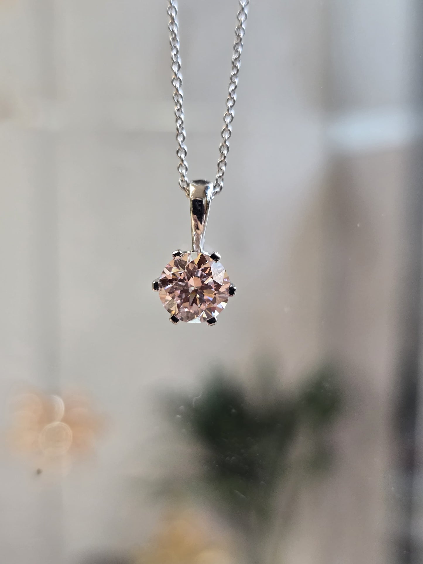 Xanthe Lab Grown Diamond Pendant – Elegant, Unique, Sustainable