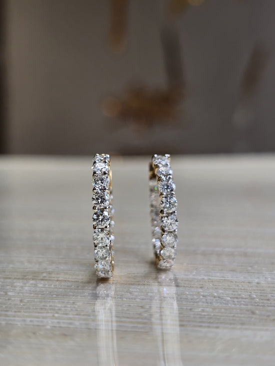 Buy Marisol Moissanite Earring | Fiona Diamonds