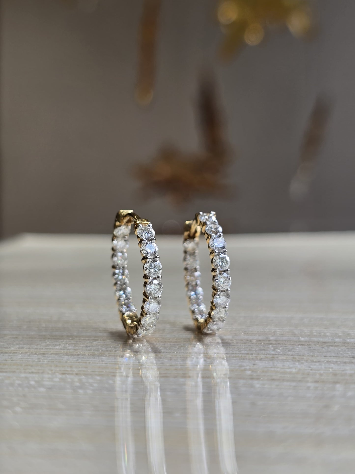 Buy Ready To Ship Noemi Moissanite Earring | Fiona Diamonds