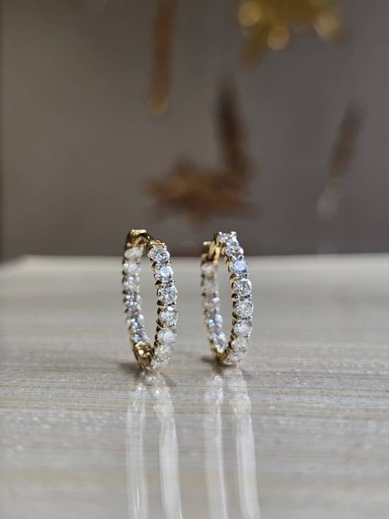 Buy Noemi Moissanite Earring | Fiona Diamonds