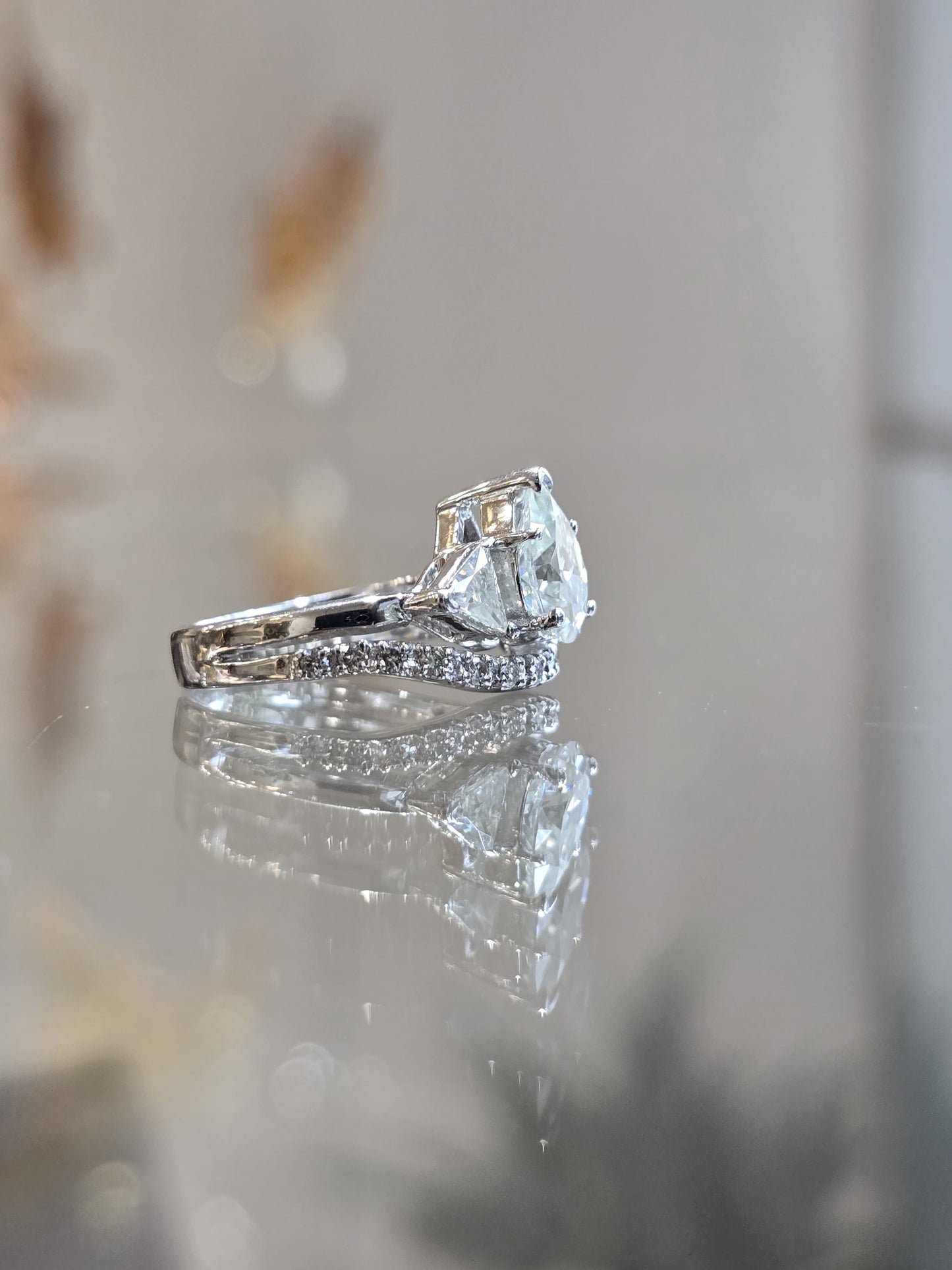 Lilith Moissanite Ring