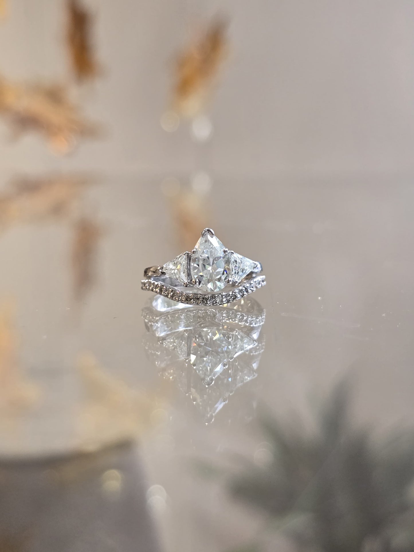 Lilith Moissanite Ring