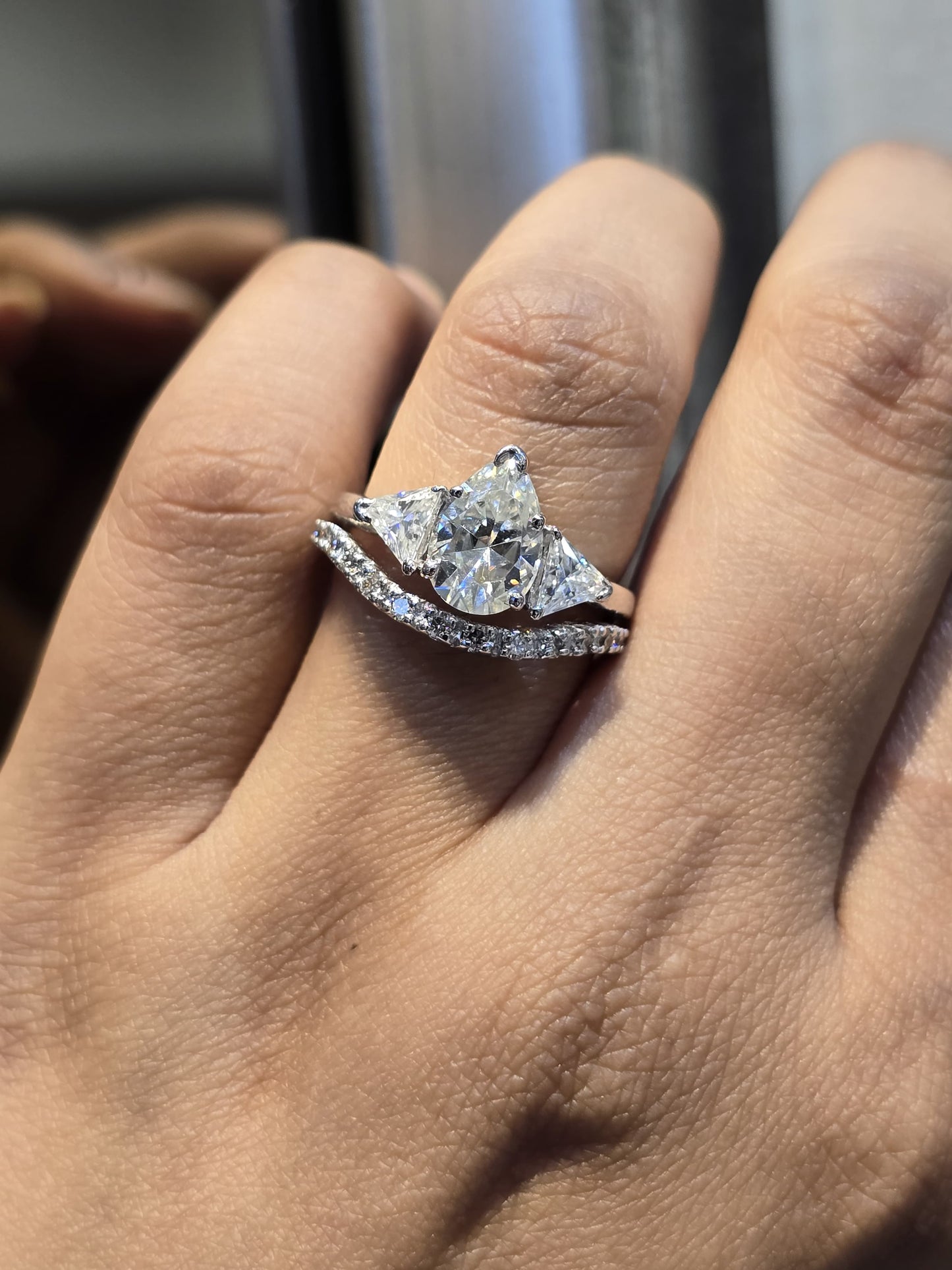 Lilith Moissanite Ring