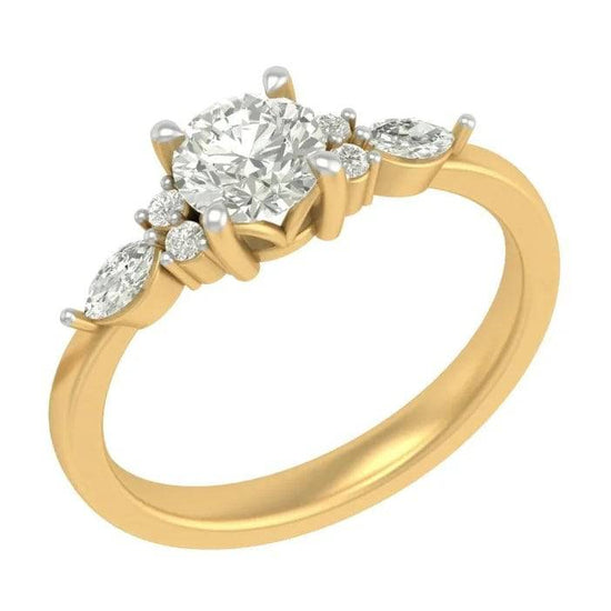 Lumina lab diamond ring for women