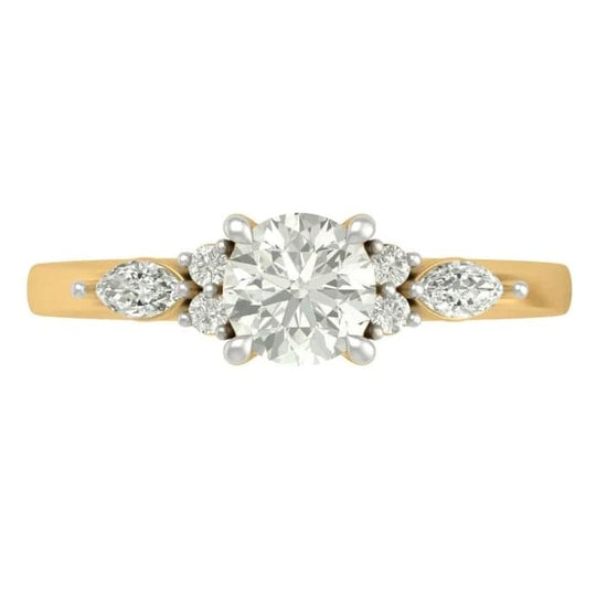 Lumina lab diamond ring for women