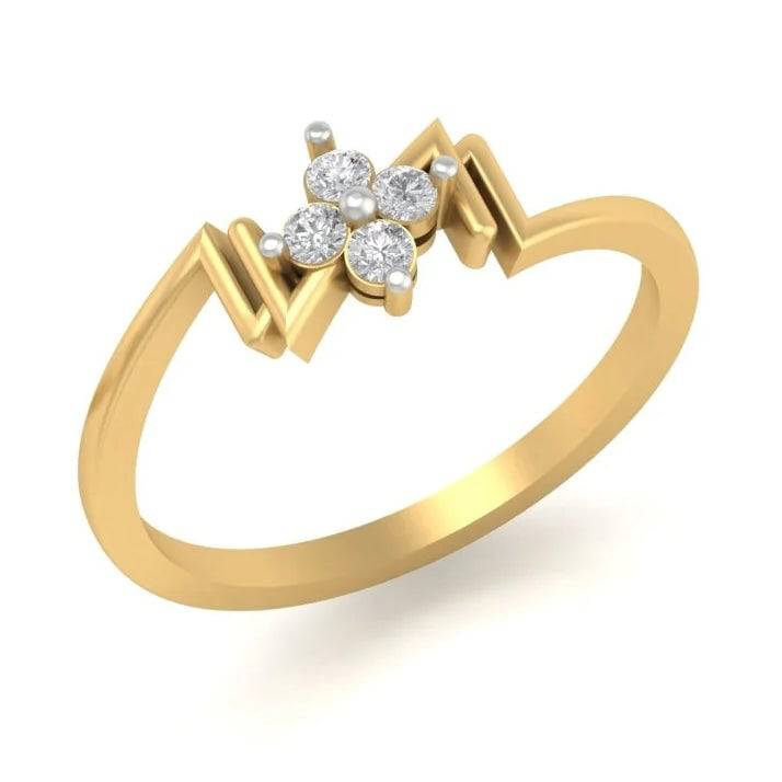 Trill lab diamond ring for women