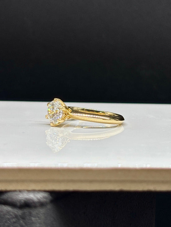 Shine Lab Grown Diamond Ring - Radiant & Stylish