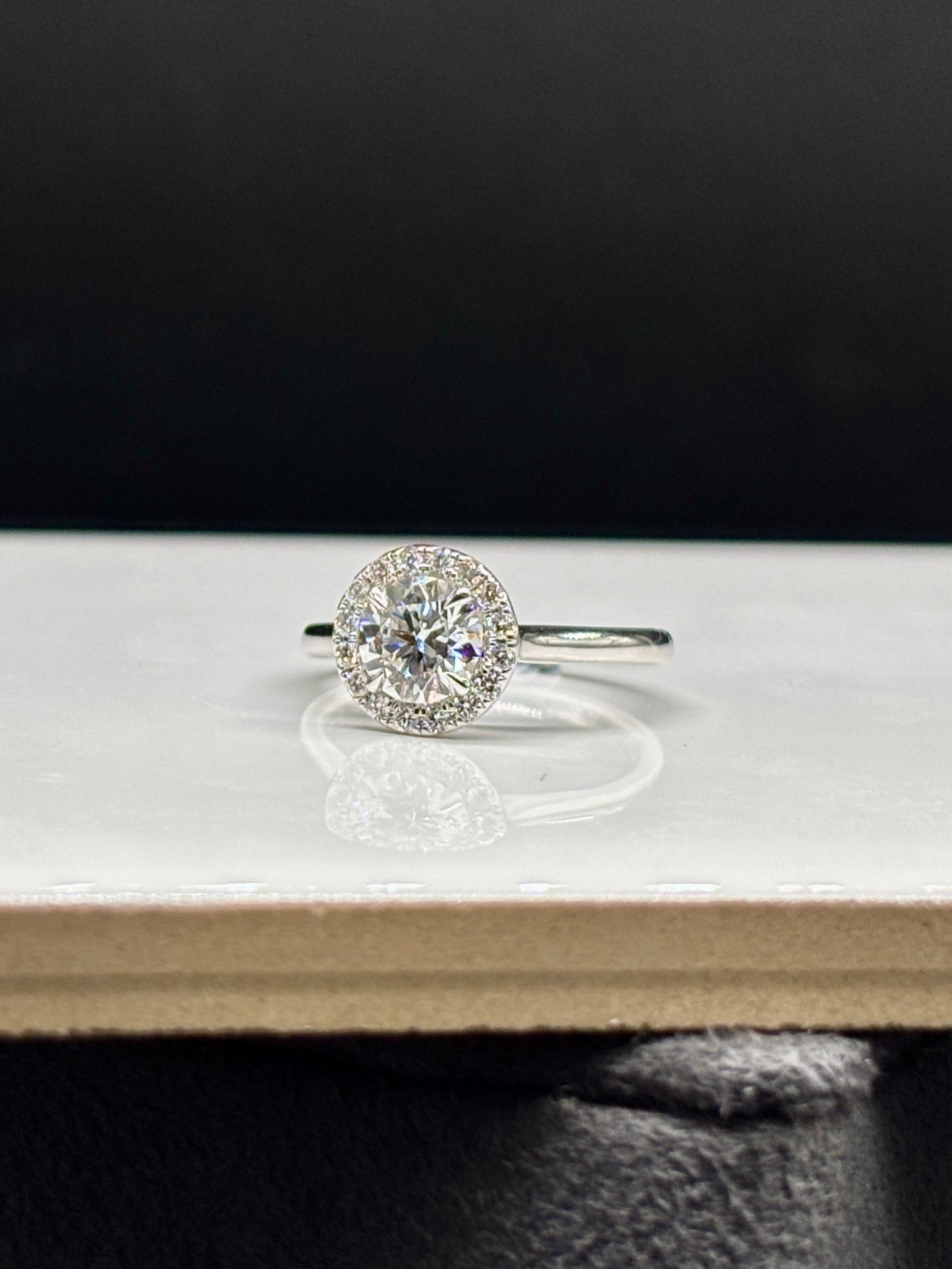 Zenith Lab Grown Diamond Ring - Radiant & Sophisticated