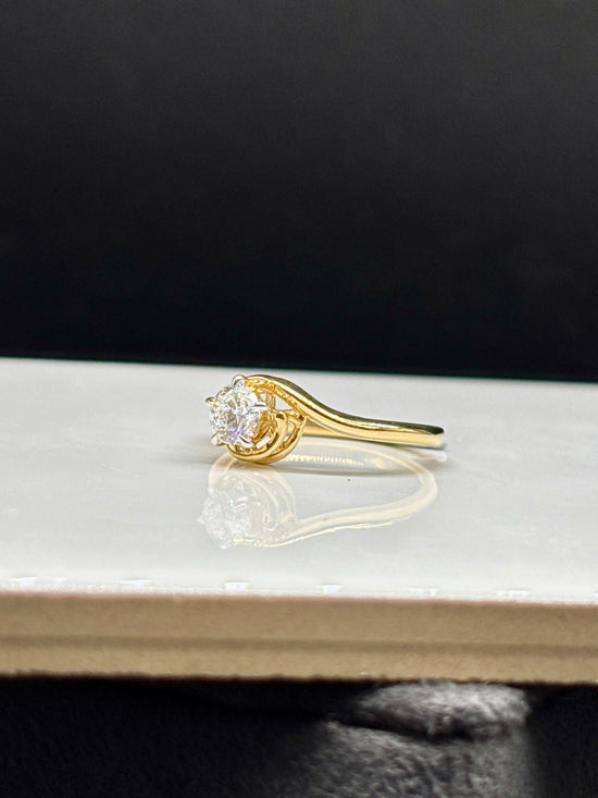 Halo Lab Grown Diamond Ring - Radiant & Classic