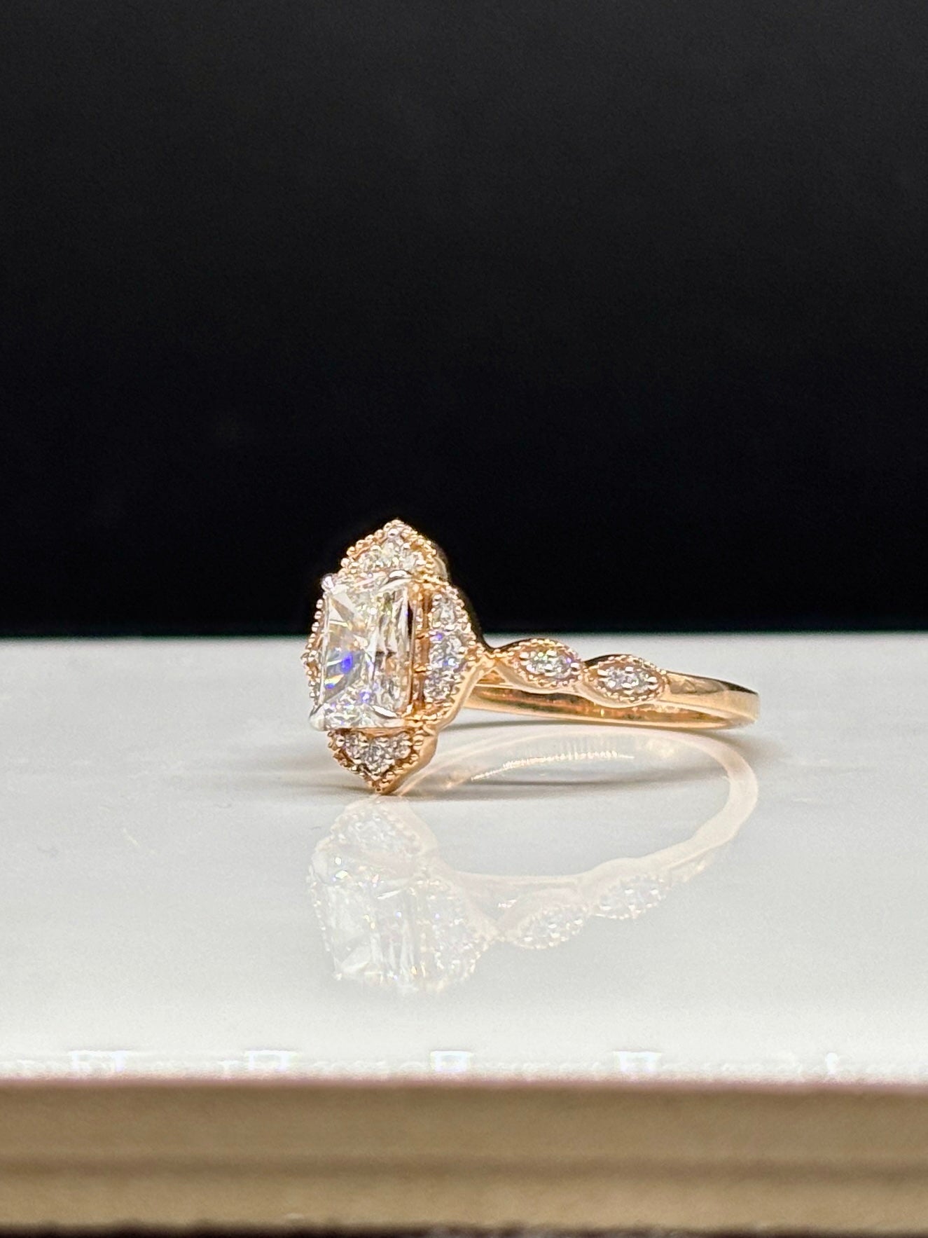 Regal Lab Grown Diamond Ring - Grand & Elegant