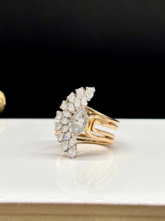 Madhavi Lab Diamond Ring - Elegant & Classic