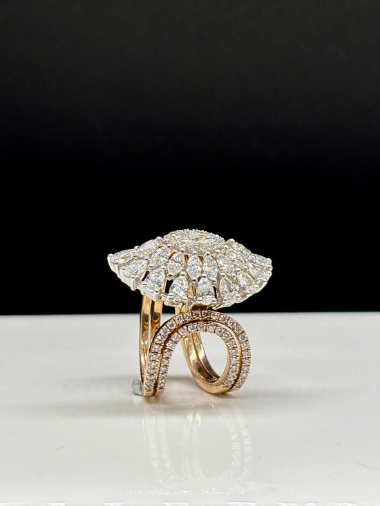 Madhavi Lab Diamond Ring - Elegant & Classic