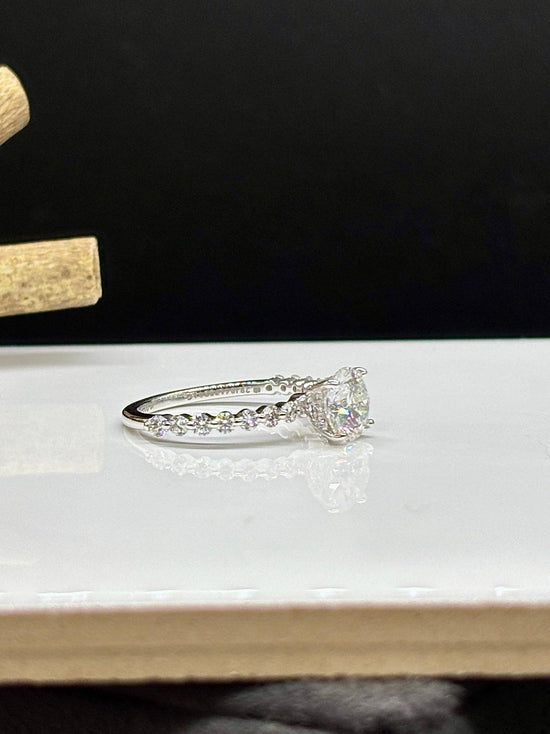 Inspire Lab Grown Diamond Ring - Radiant & Sophisticated