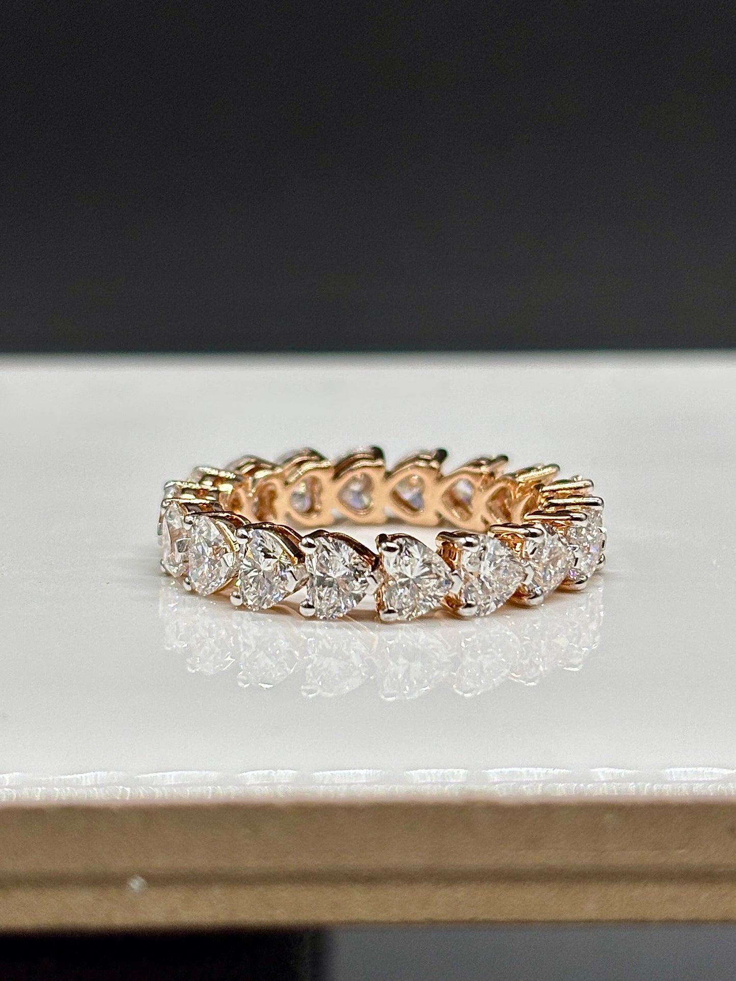 Unique Lab Grown Diamond Ring - Modern & Distinctive