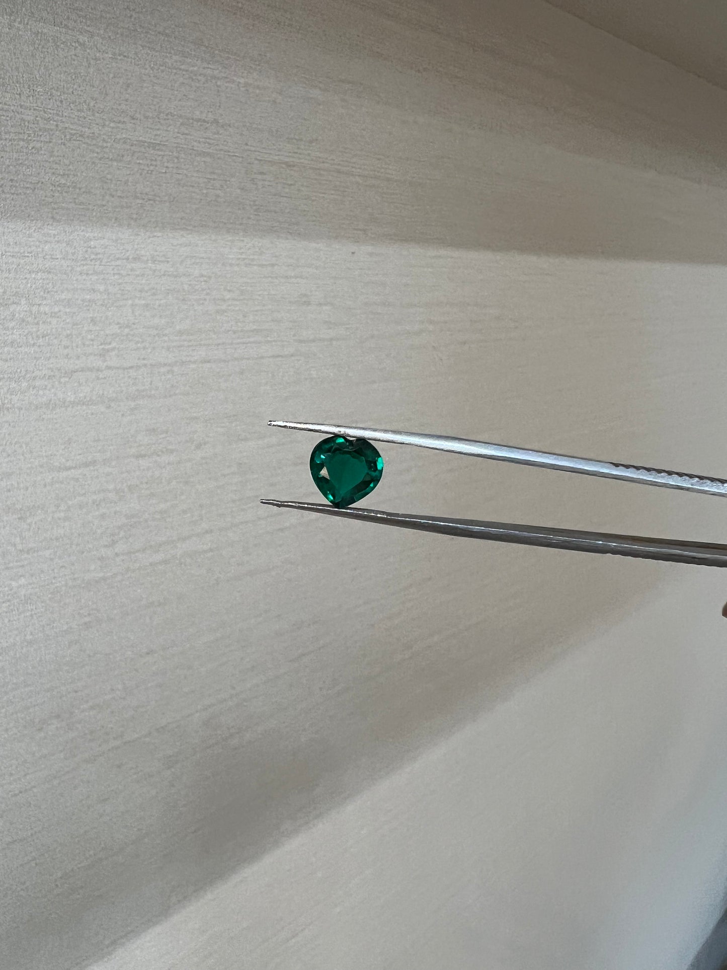 Lab Grown Zambian Emerald Heart Shape 2.12ct | Exquisite Gemstones - Fiona Diamonds - Fiona Diamonds