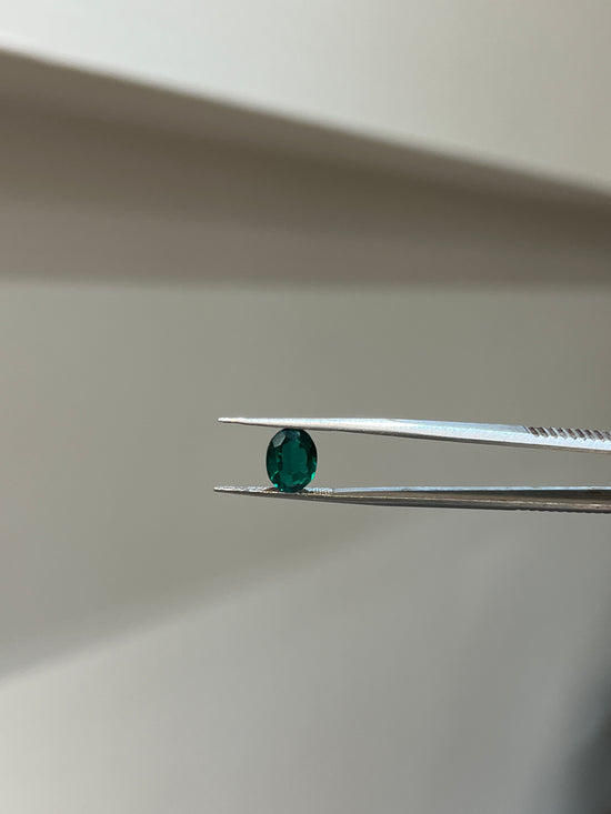 Lab Grown Zambian Emerald Oval Shape 1.82ct | Exquisite Gemstones - Fiona Diamonds - Fiona Diamonds