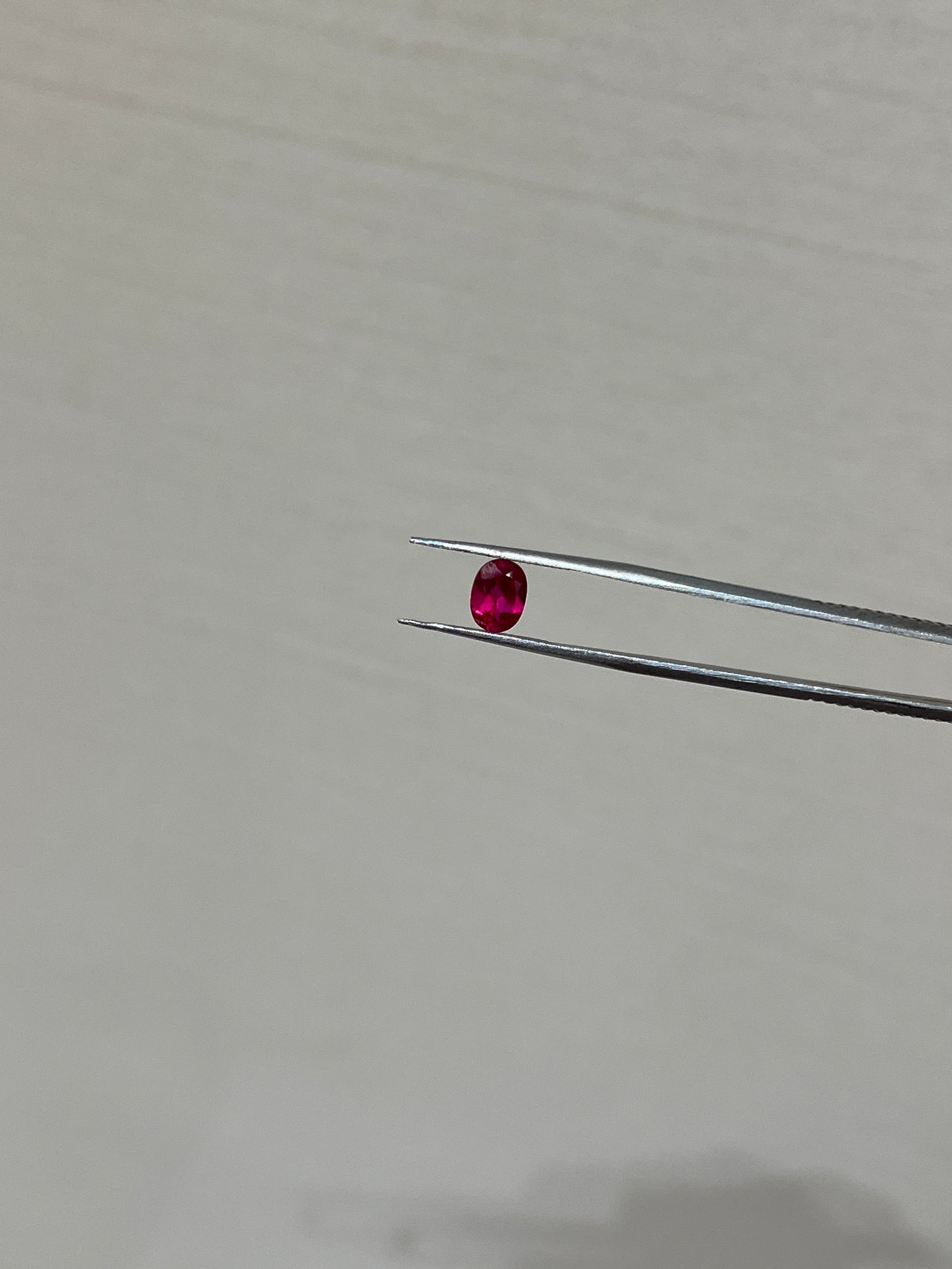 Lab Grown ruby oval Shape 1.51ct | Exquisite Gemstones - Fiona Diamonds - Fiona Diamonds