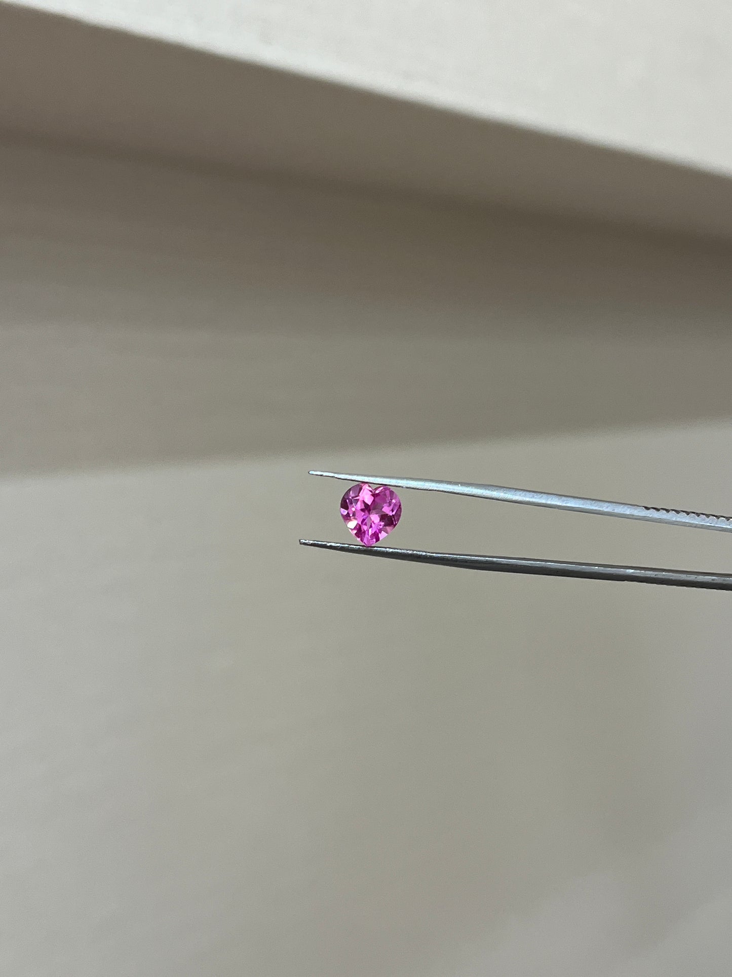 Lab Grown Pink sapphire Heart Shape 2.44ct | Exquisite Gemstones - Fiona Diamonds - Fiona Diamonds