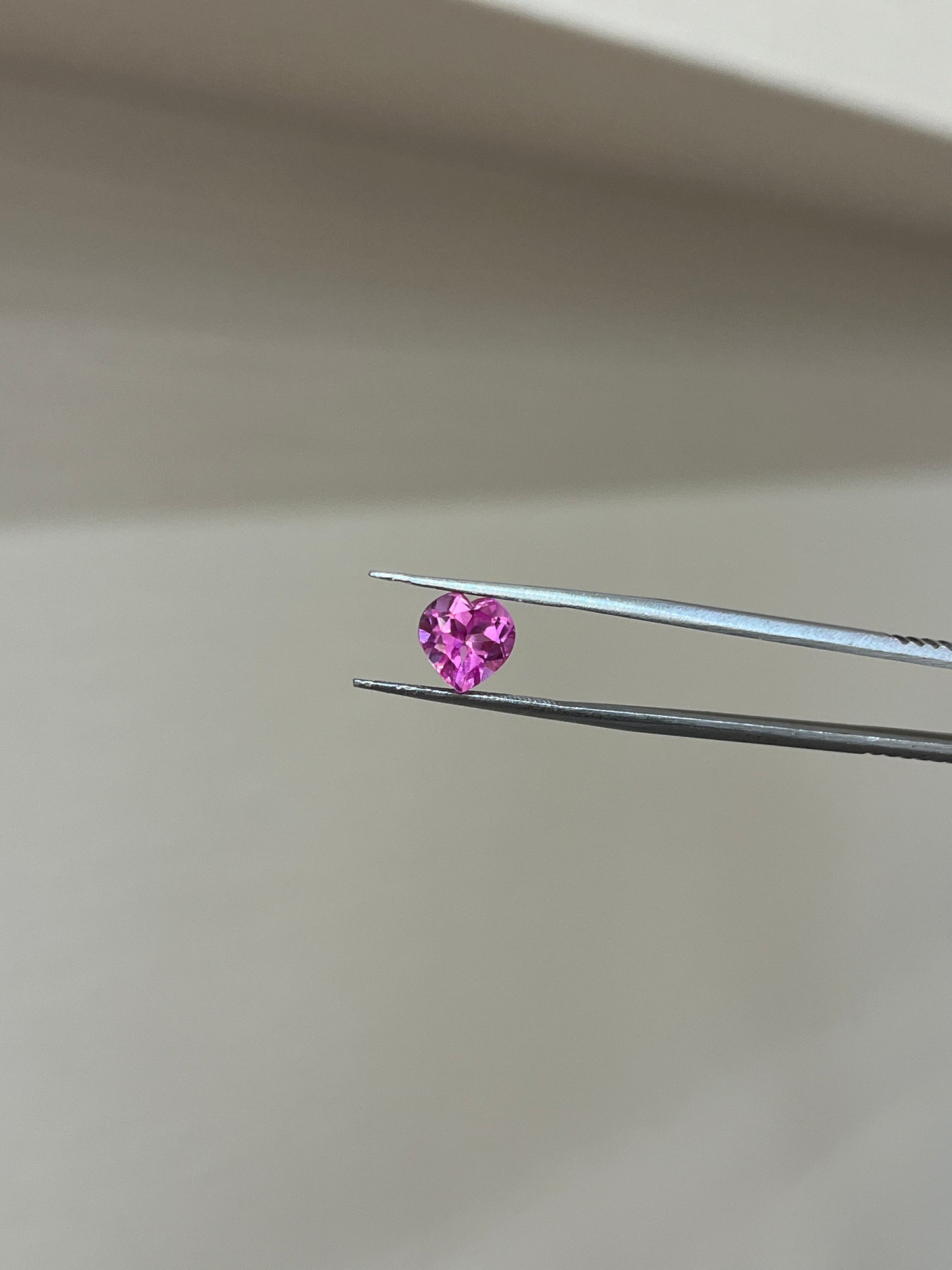 Lab Grown Pink sapphire Heart Shape 2.44ct | Exquisite Gemstones - Fiona Diamonds - Fiona Diamonds