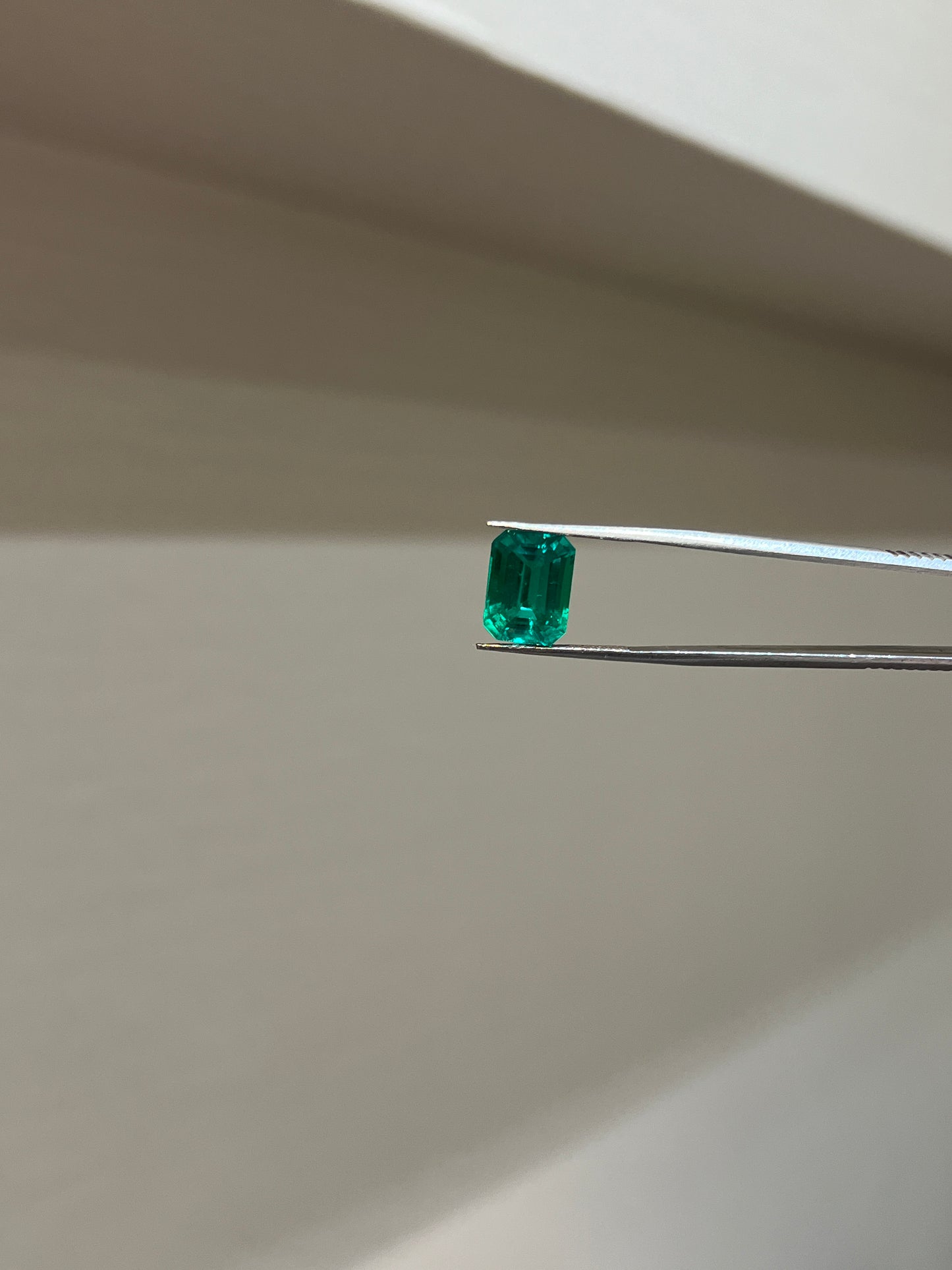 Lab Grown Colombian Emerald Emerald Shape 4.62ct | Exquisite Gemstones - Fiona Diamonds - Fiona Diamonds