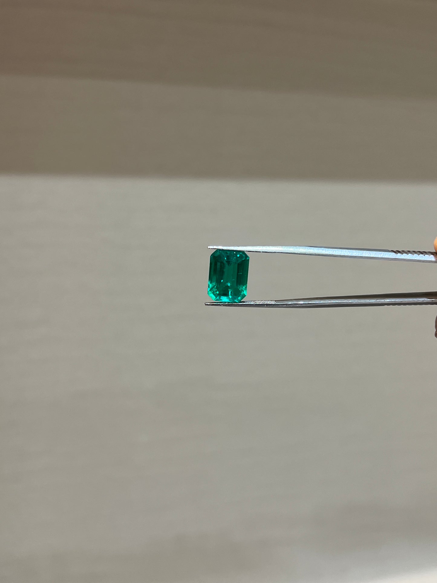 Lab Grown Colombian Emerald Emerald Shape 4.62ct | Exquisite Gemstones - Fiona Diamonds - Fiona Diamonds