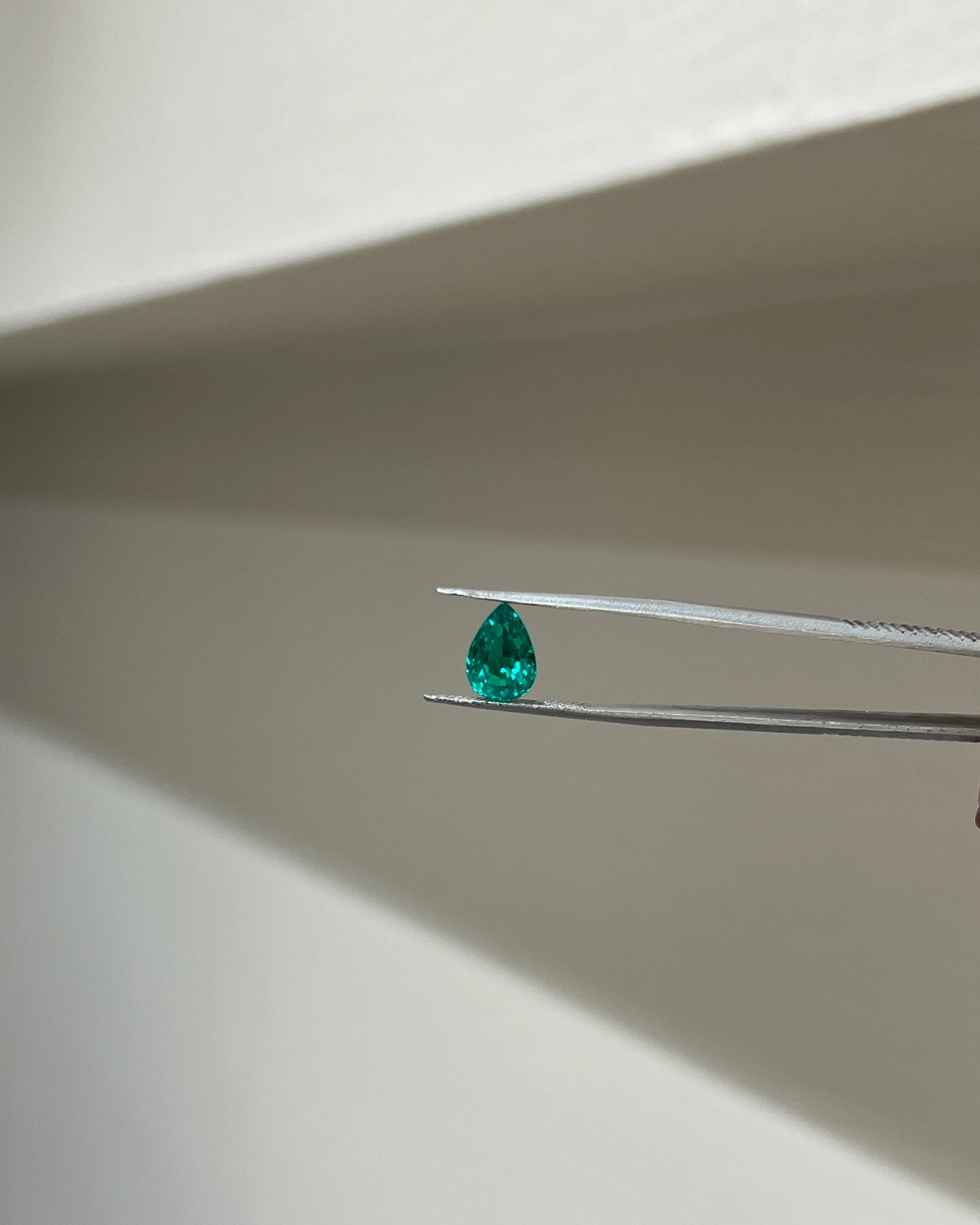 Lab Grown Colombian Emerald Pear Shape 1.97ct | Exquisite Gemstones - Fiona Diamonds - Fiona Diamonds