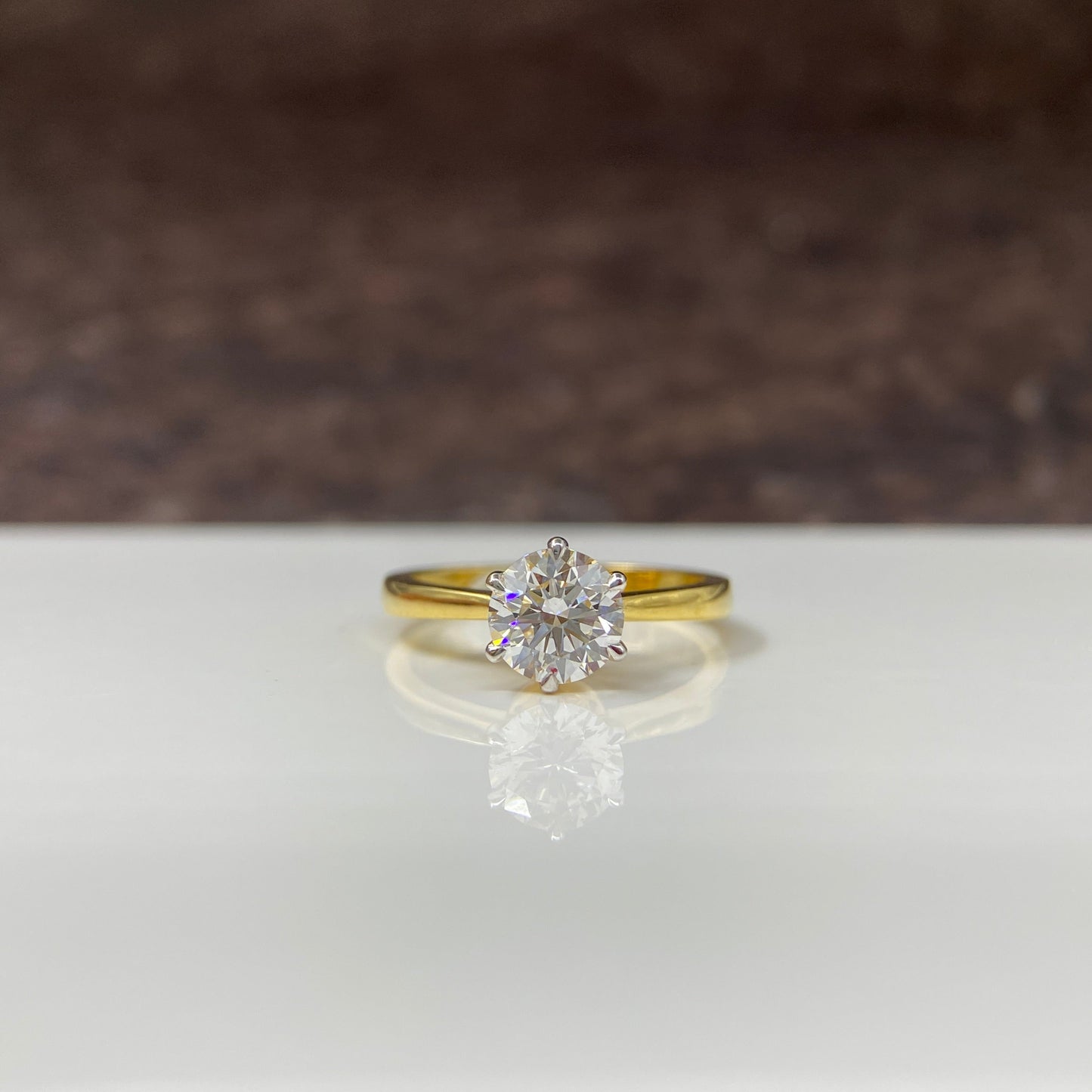 Regia 1ct Lab Grown Diamond Ring - Regal Elegance