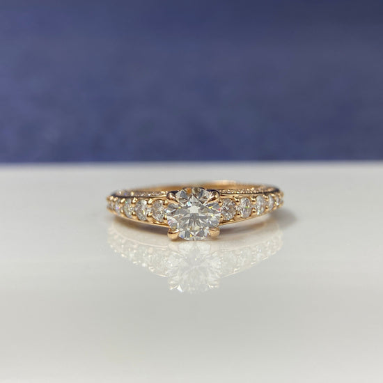 Radiante 75 Pointer Lab Grown Diamond Ring - Radiant Luxury