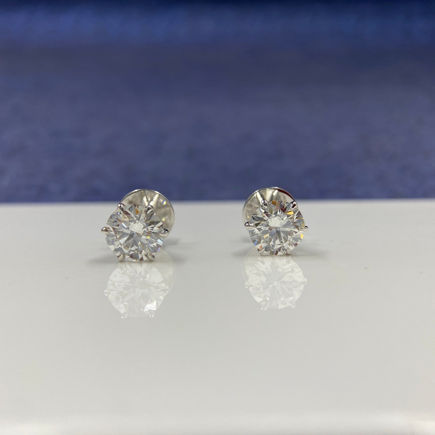 Carmen 2ct Lab Grown Diamond Earrings - Timeless Elegance