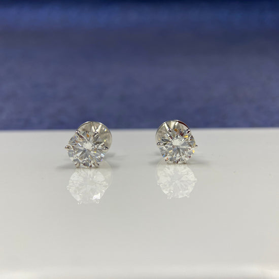 Carmen 2ct Lab Grown Diamond Earrings - Timeless Elegance