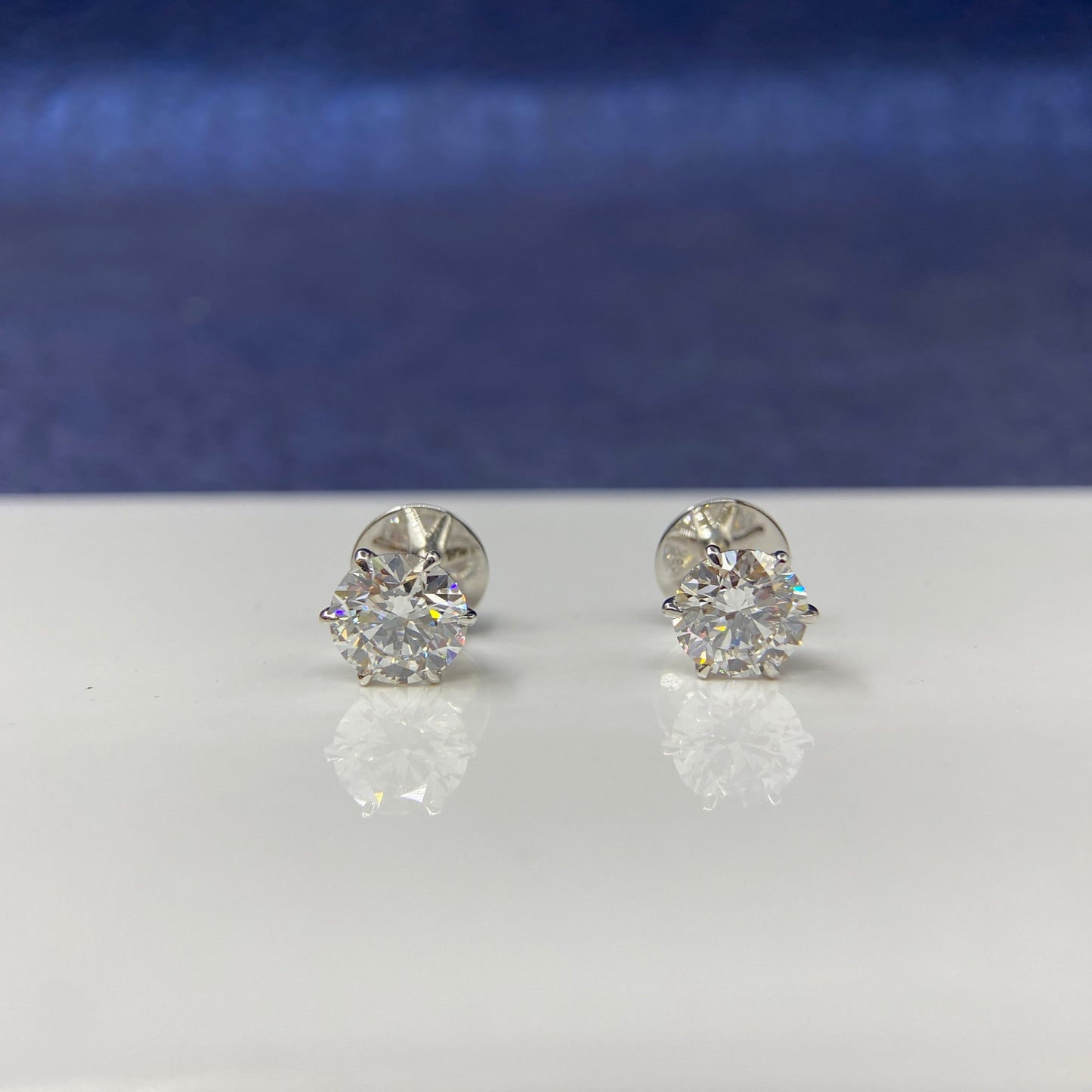 Pablo 2.01ct Lab Grown Diamond Earrings - Classic Brilliance